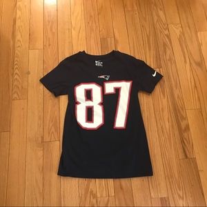 NikeNew England Patriot #87 T shirt